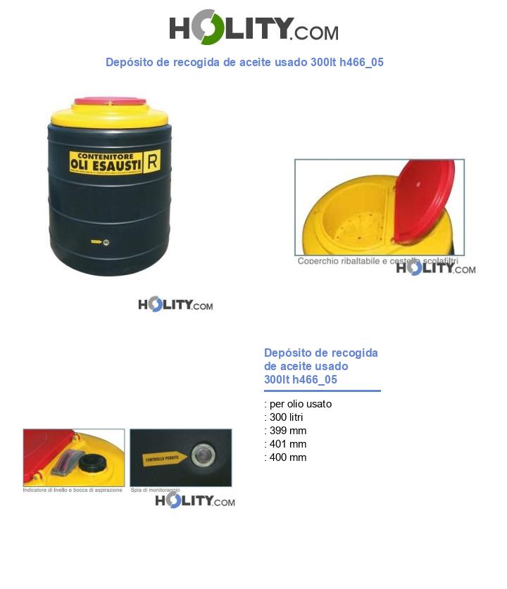 Depósito de recogida de aceite usado 300lt h466_05