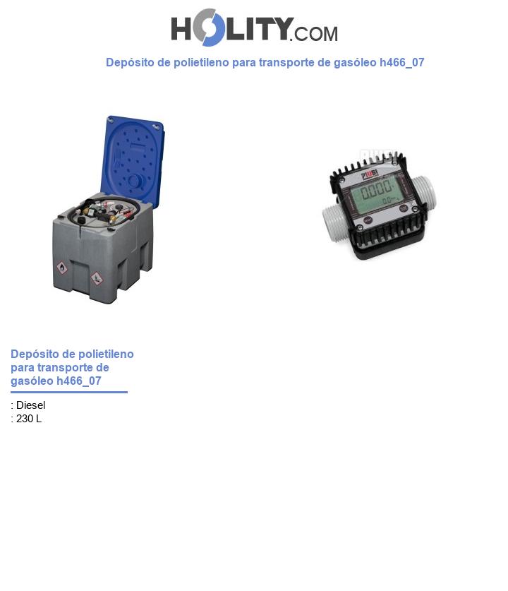 Depósito de polietileno para transporte de gasóleo h466_07