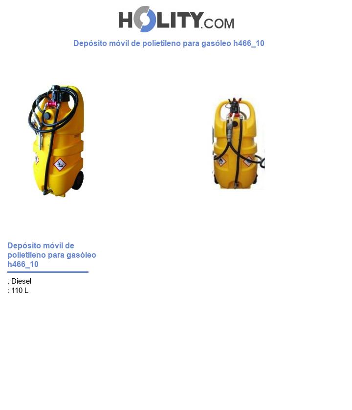 Depósito móvil de polietileno para gasóleo h466_10