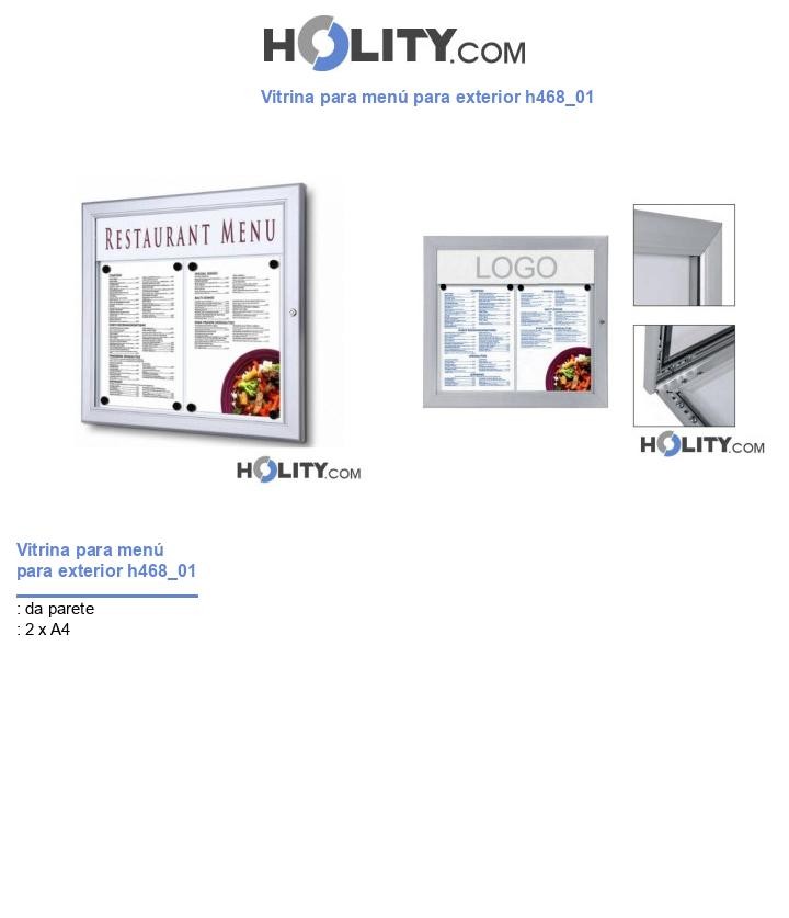 Vitrina para menú para exterior h468_01