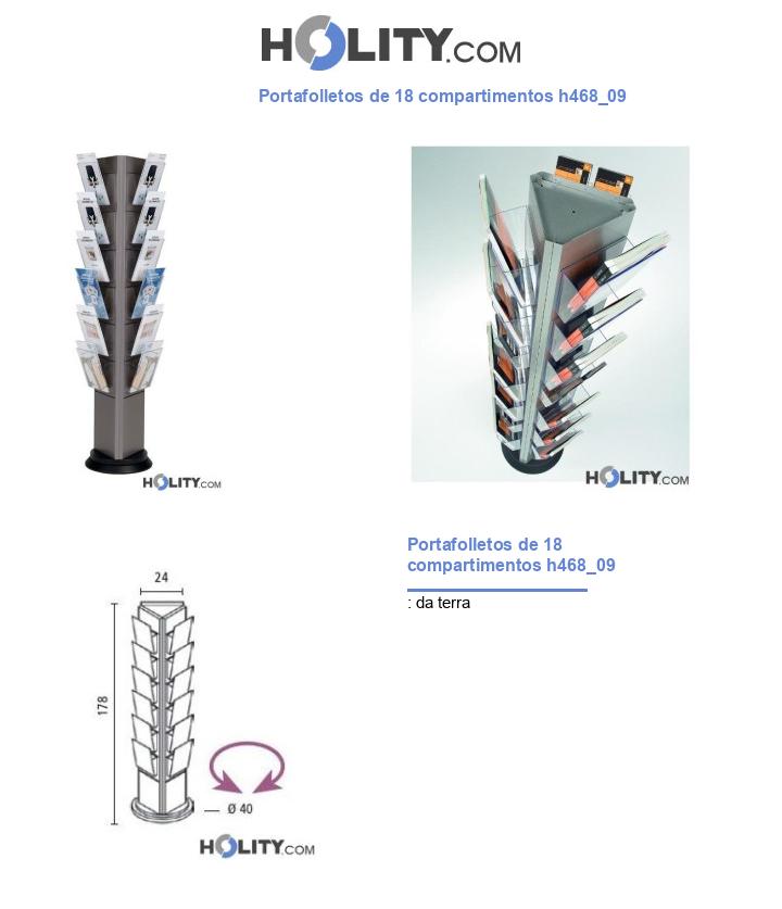 Portafolletos de 18 compartimentos h468_09