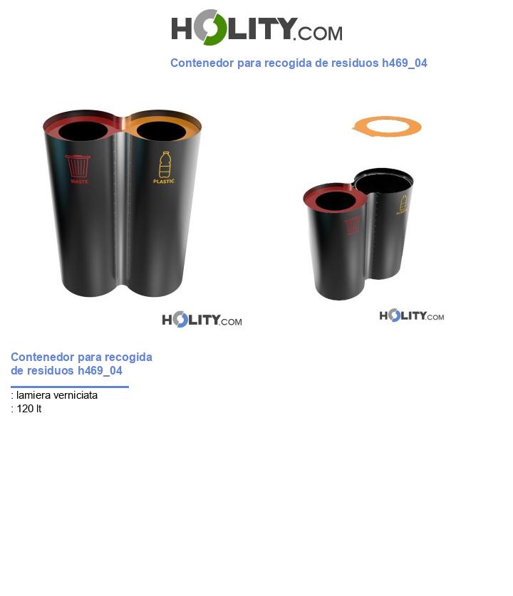 Contenedor para recogida de residuos h469_04