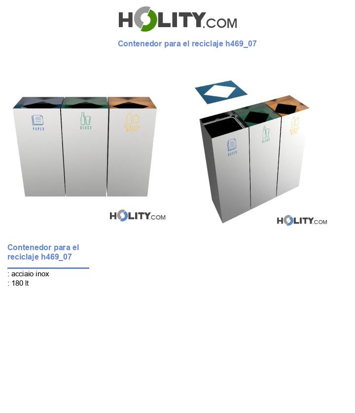 Contenedor para el reciclaje h469_07