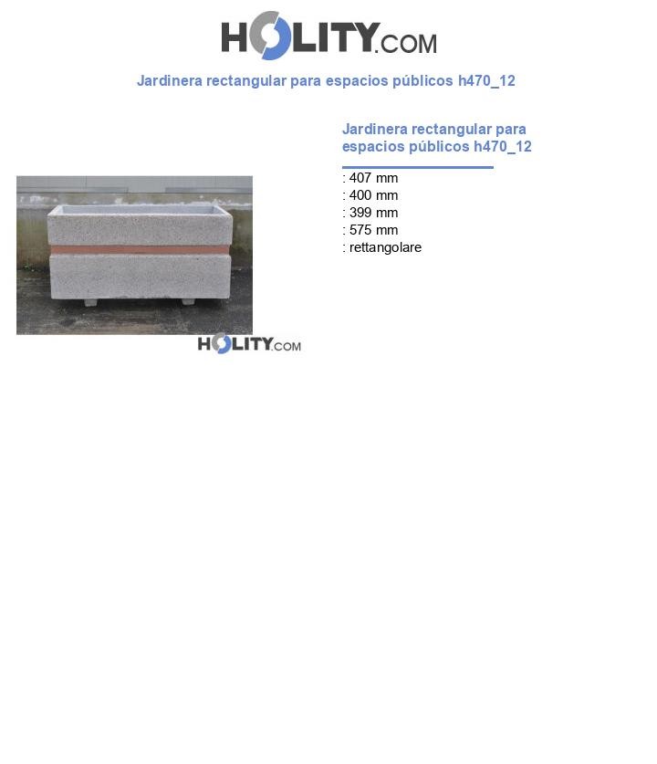Jardinera rectangular para espacios públicos h470_12