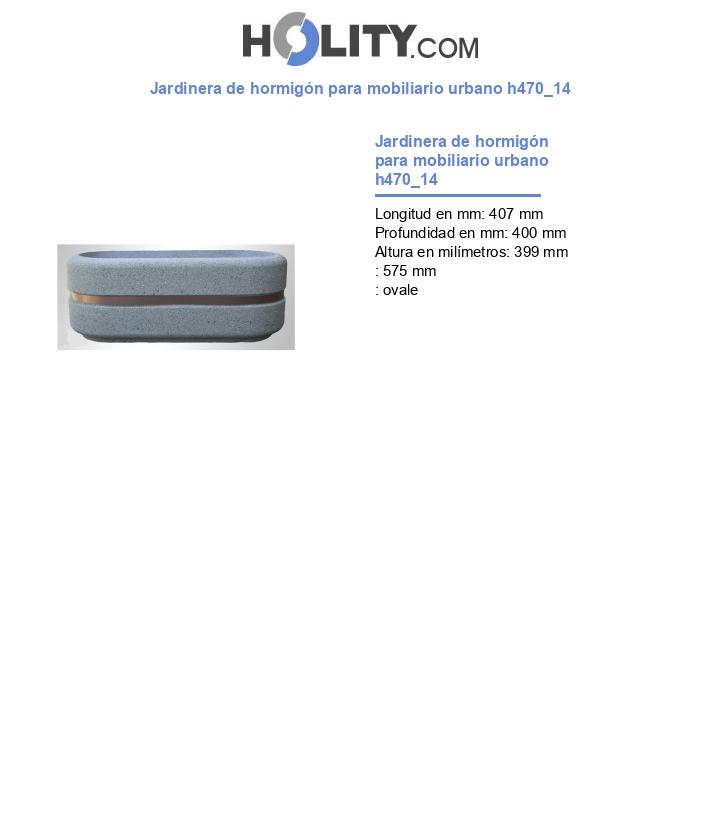 Jardinera de hormigón para mobiliario urbano h470_14