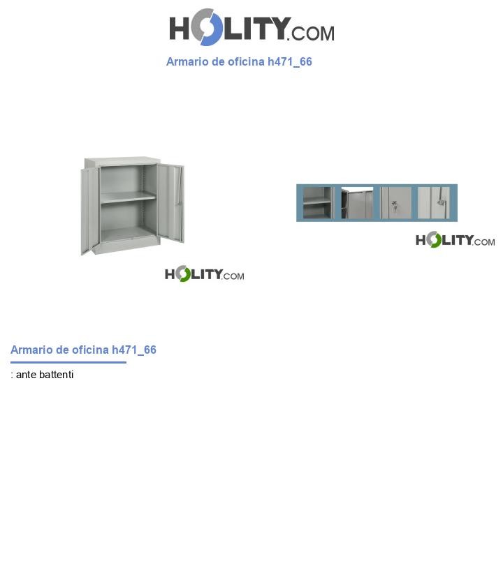 Armario de oficina h471_66