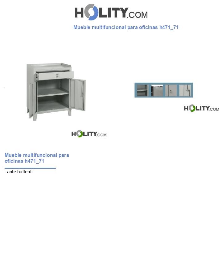 Mueble multifuncional para oficinas h471_71