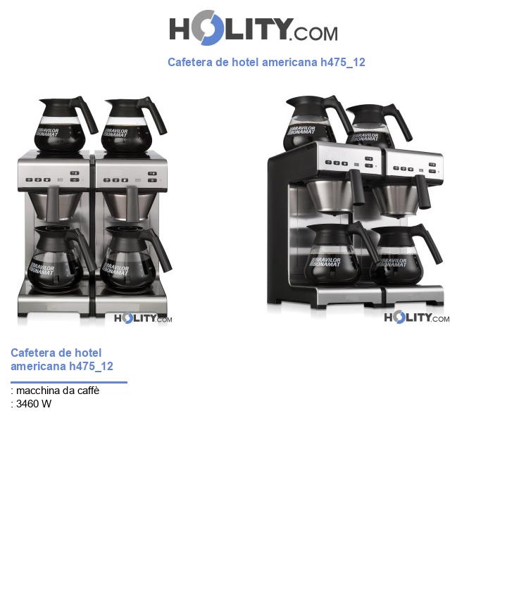 Cafetera de hotel americana h475_12