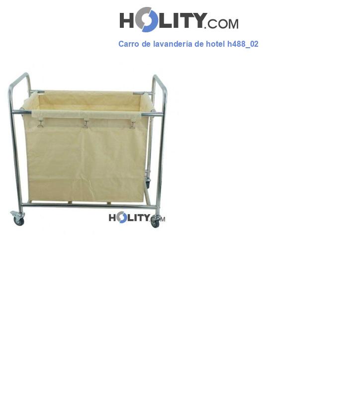 Carro de lavandería de hotel h488_02
