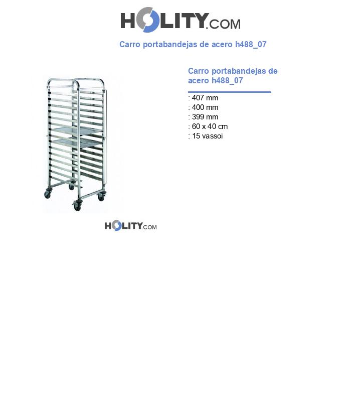 Carro portabandejas de acero h488_07
