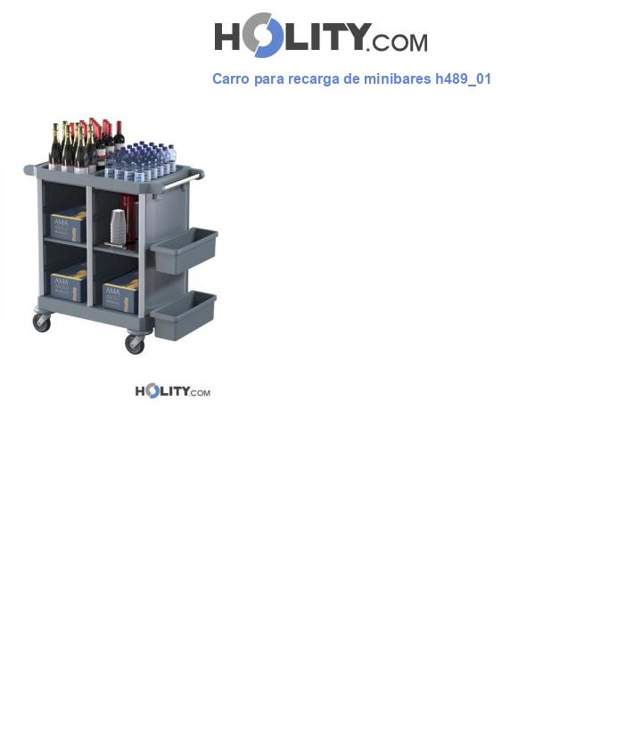 Carro para recarga de minibares h489_01