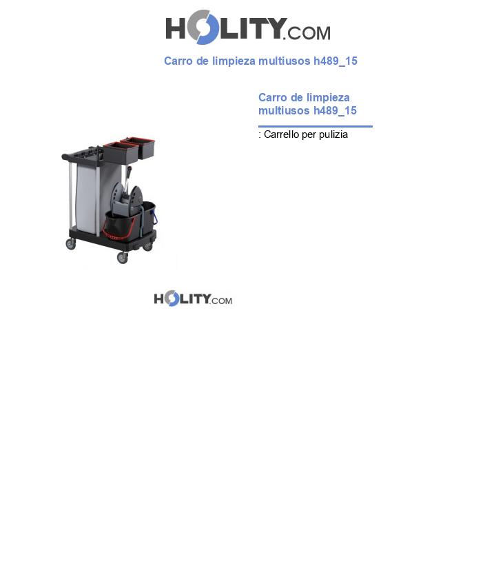 Carro de limpieza multiusos h489_15