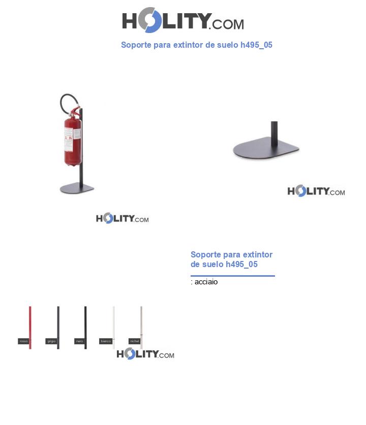 Soporte para extintor de suelo h495_05