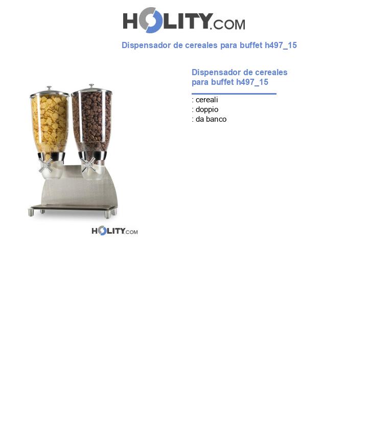 Dispensador de cereales para buffet h497_15