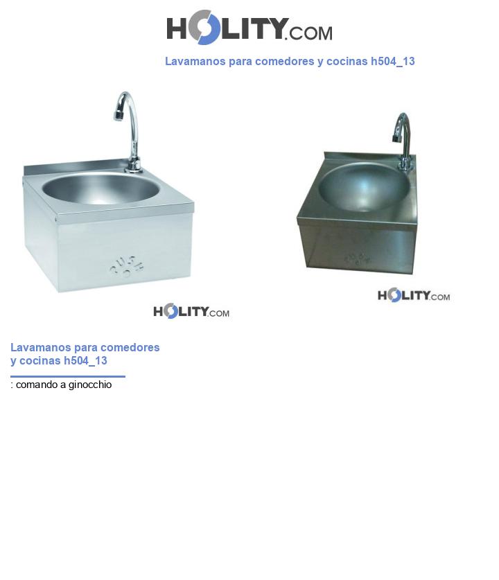 Lavamanos para comedores y cocinas h504_13