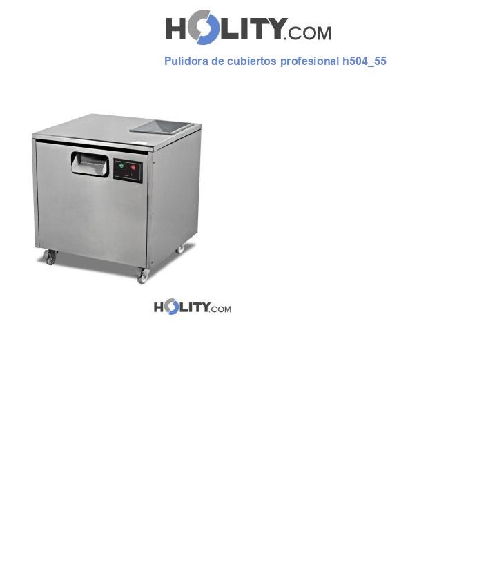 Pulidora de cubiertos profesional h504_55