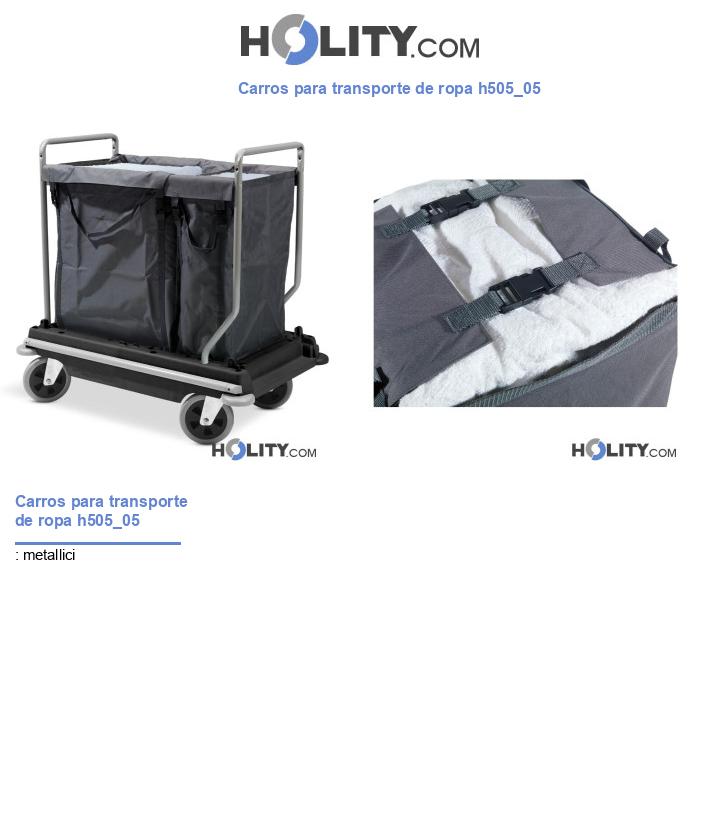 Carros para transporte de ropa h505_05