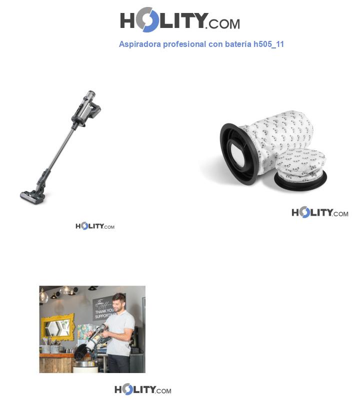 Aspiradora profesional con batería h505_11
