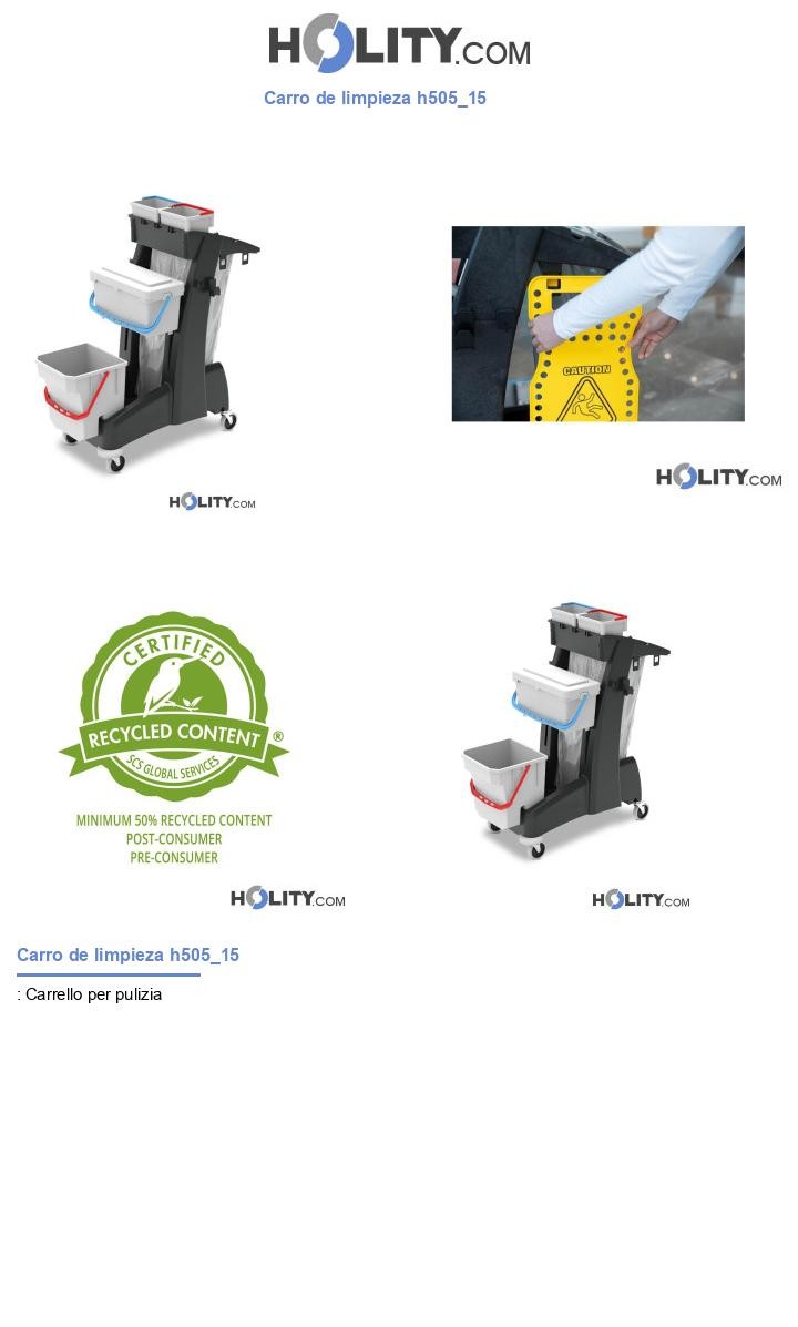 Carro de limpieza h505_15