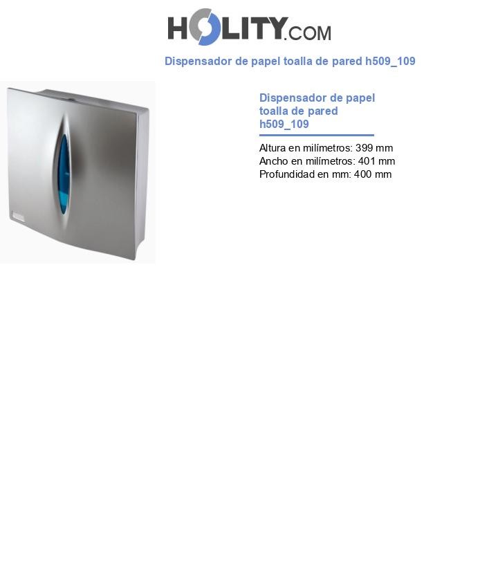 Dispensador de papel toalla de pared h509_109