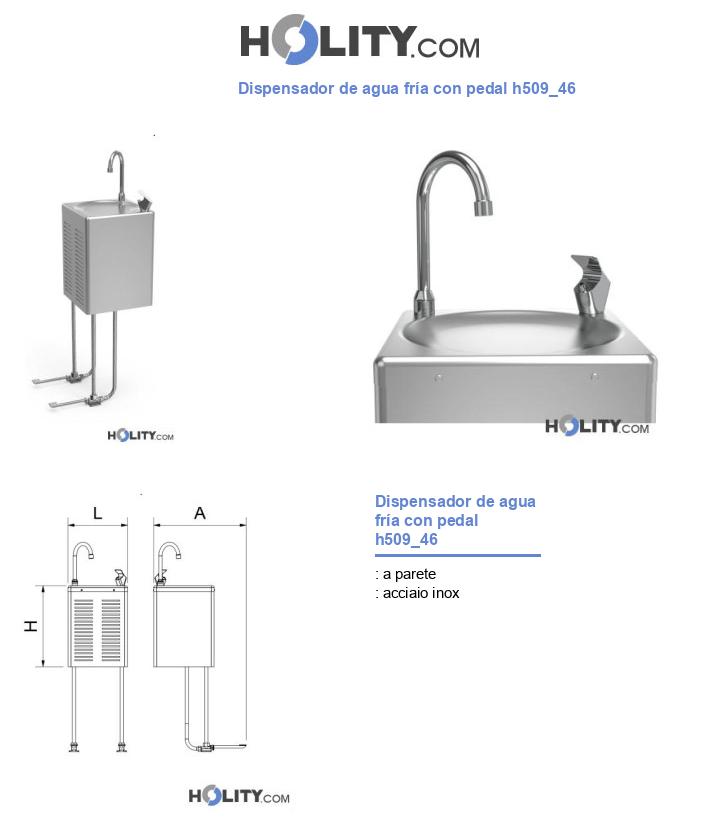 Dispensador de agua fría con pedal h509_46