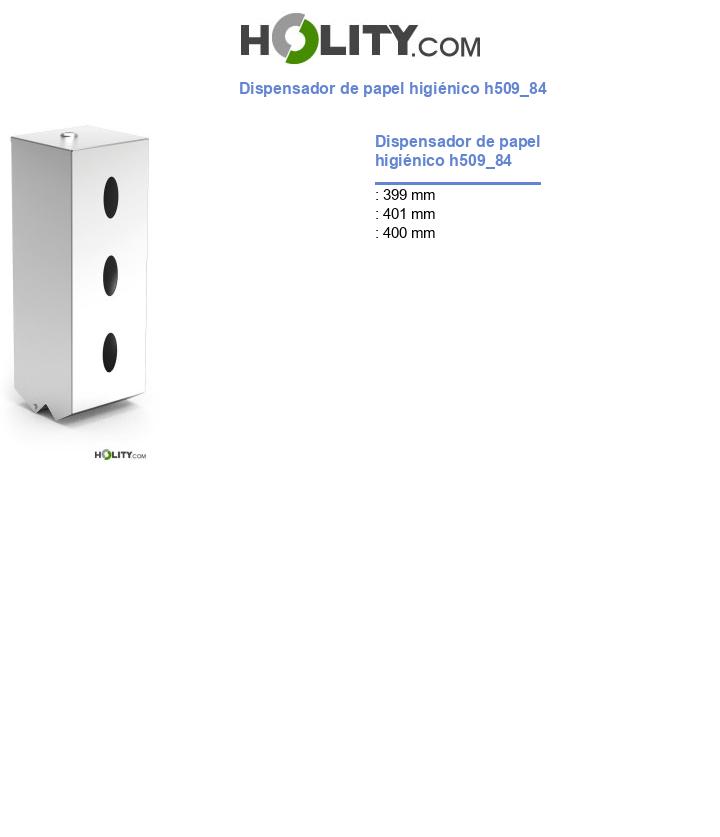 Dispensador de papel higiénico h509_84