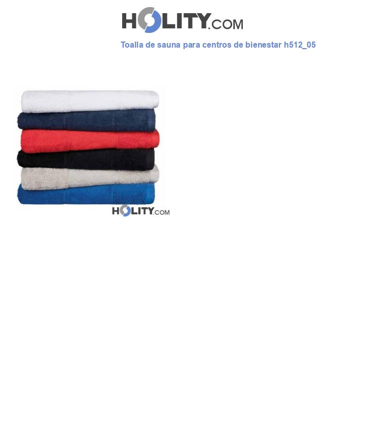 Toalla de sauna para centros de bienestar h512_05