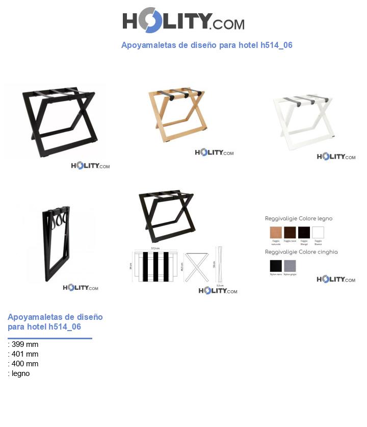 Apoyamaletas de diseño para hotel h514_06