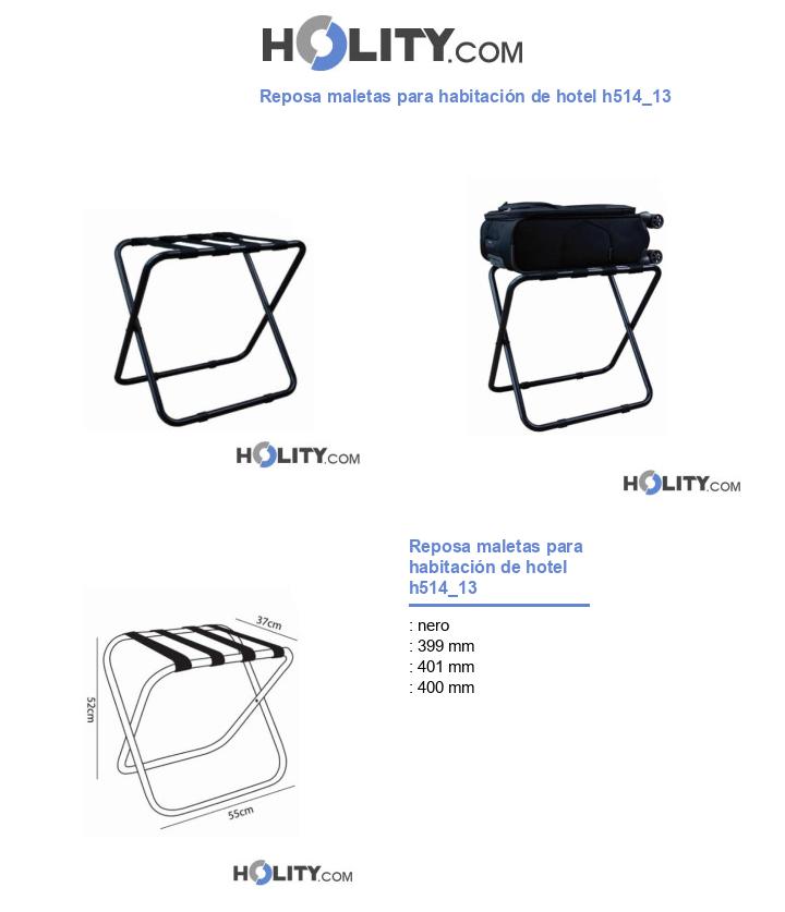 Reposa maletas para habitación de hotel h514_13