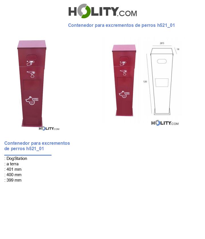 Contenedor para excrementos de perros h521_01