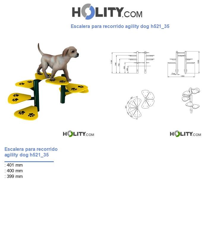 Escalera para recorrido agility dog h521_35