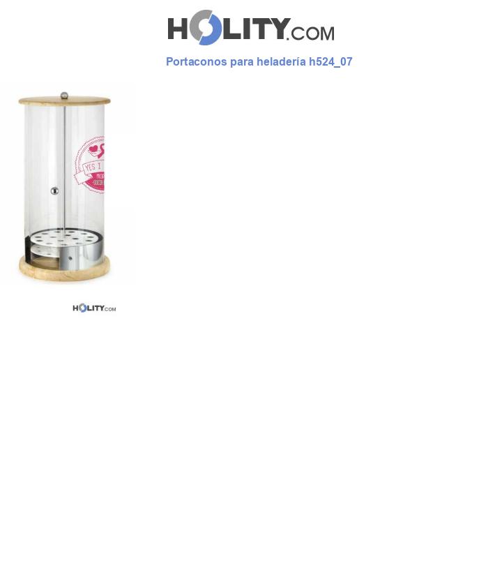 Portaconos para heladería h524_07