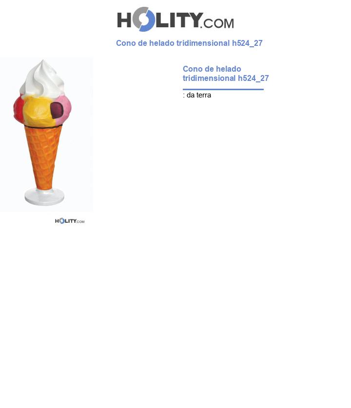 Cono de helado tridimensional h524_27