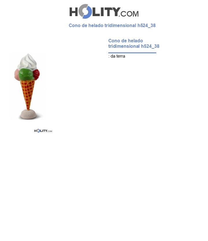 Cono de helado tridimensional h524_38