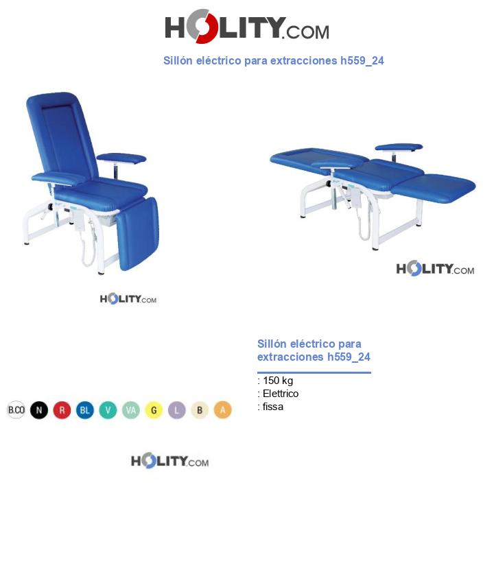 Sillón eléctrico para extracciones h559_24