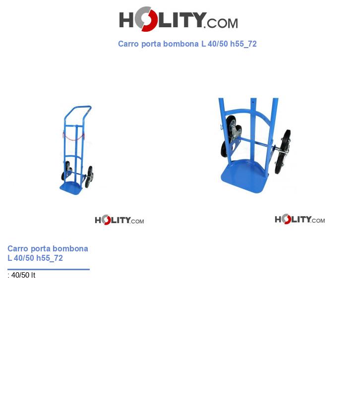 Carro porta bombona L 40/50 h55_72