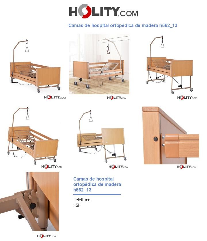 Camas de hospital ortopédica de madera h562_13