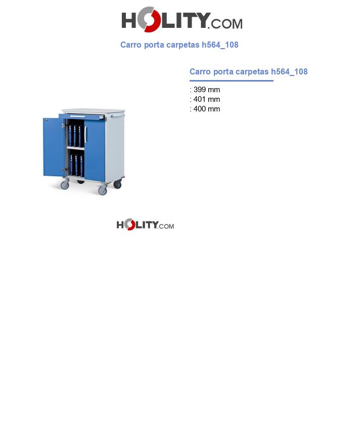 Carro porta carpetas h564_108