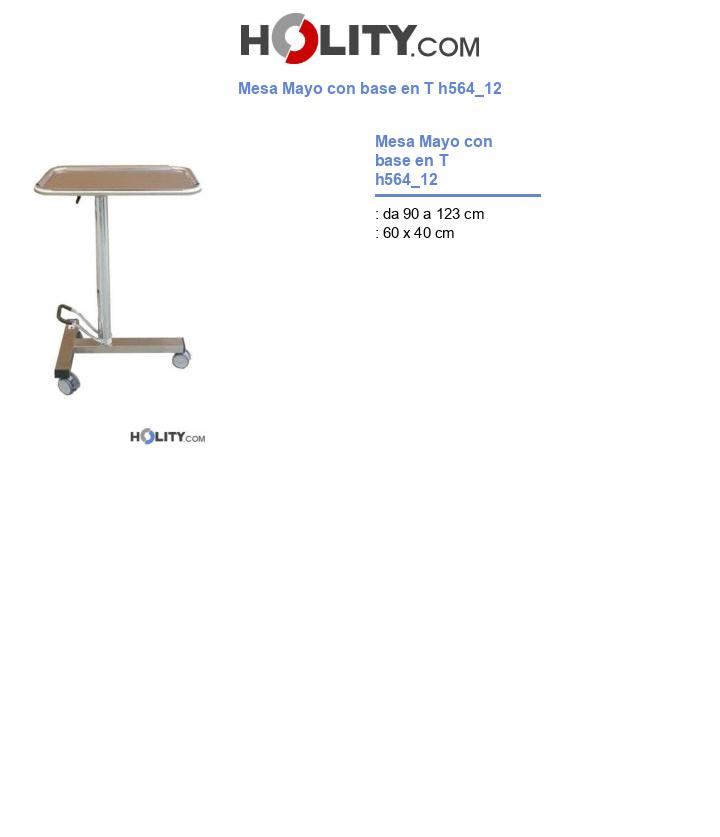 Mesa Mayo con base en T h564_12