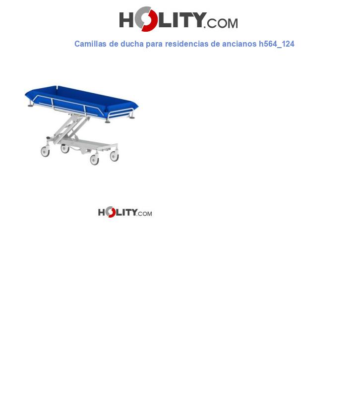 Camillas de ducha para residencias de ancianos h564_124