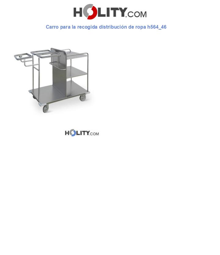 Carro para la recogida distribución de ropa h564_46