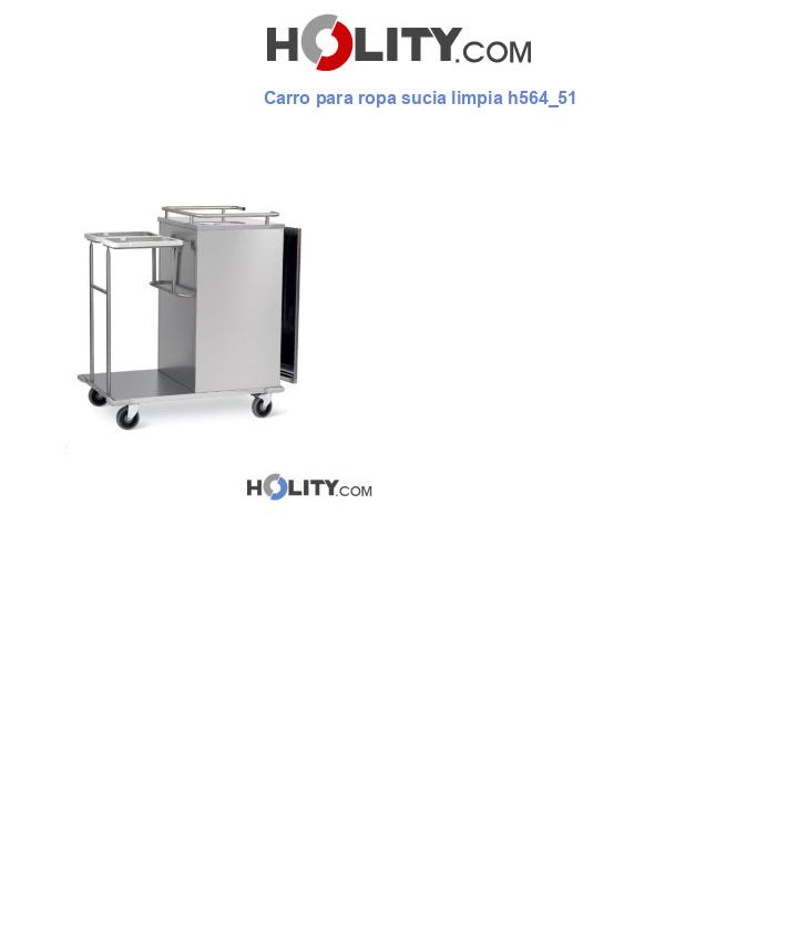 Carro para ropa sucia limpia h564_51