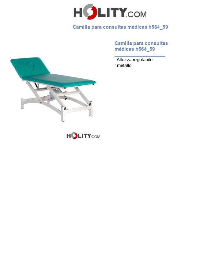 Camilla para consultas médicas h564_59