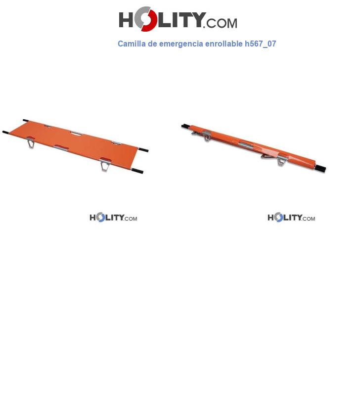 Camilla de emergencia enrollable h567_07