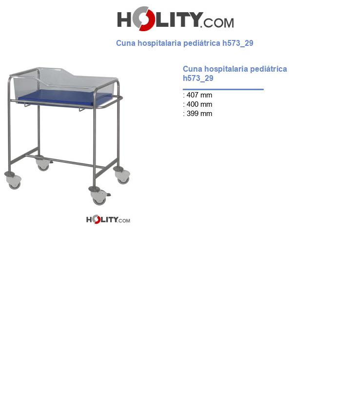 Cuna hospitalaria pediátrica h573_29