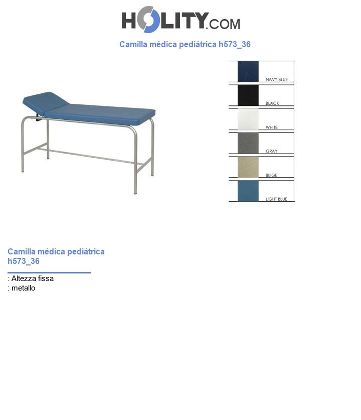 Camilla médica pediátrica h573_36