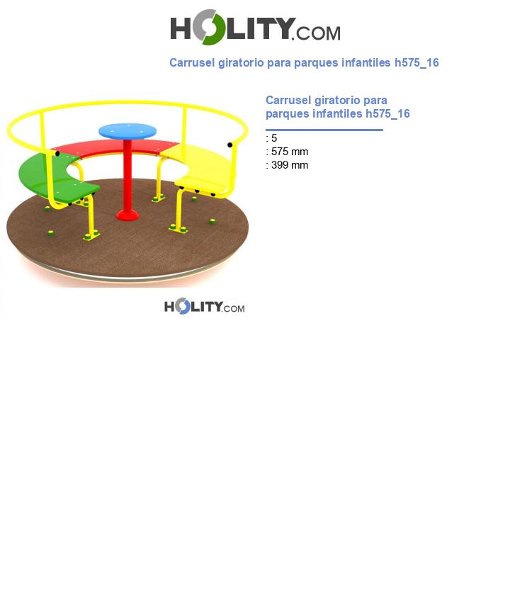 Carrusel giratorio para parques infantiles h575_16