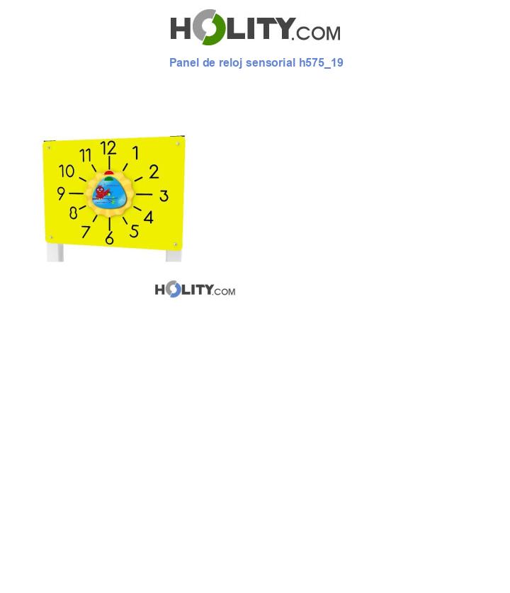 Panel de reloj sensorial h575_19