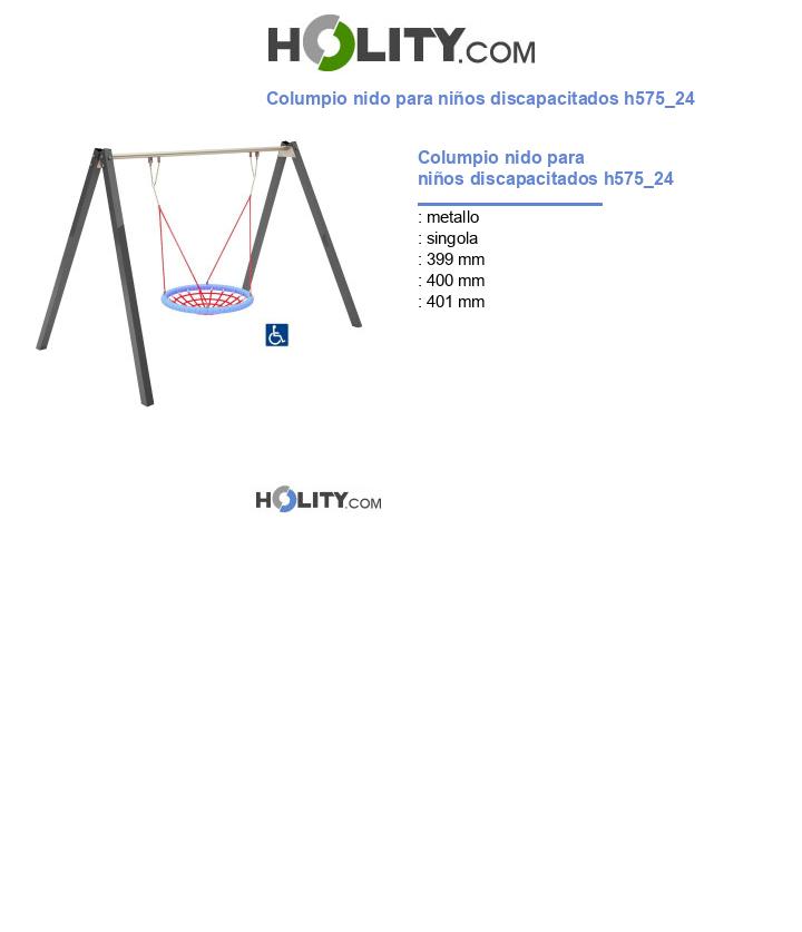 Columpio nido para niños discapacitados h575_24