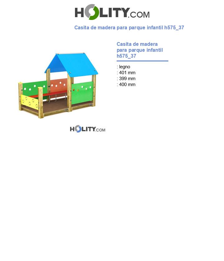 Casita de madera para parque infantil h575_37